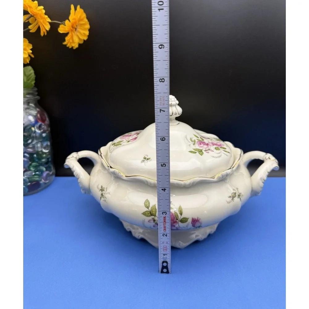 Vintage Rosenthal Fine China Courtship Covered Serving Bowl